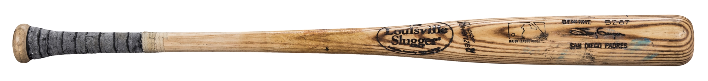 1999 Tony Gwynn Game Used & Signed Louisville Slugger B267 Model Bat (PSA/DNA GU 9 & JSA)